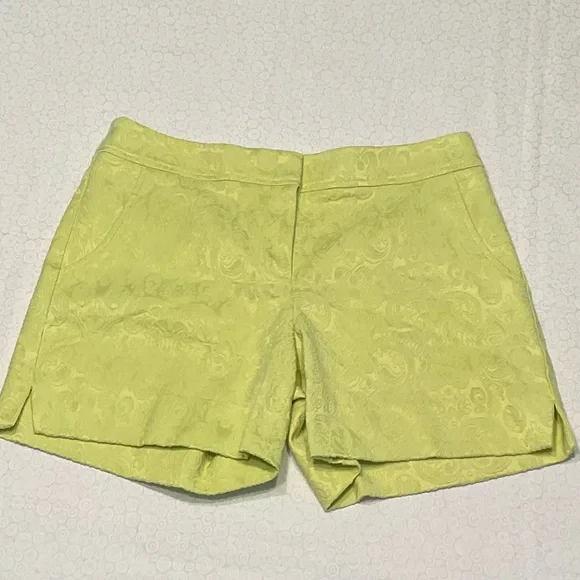 Lime Green Women's Shorts - Picture 3 of 7